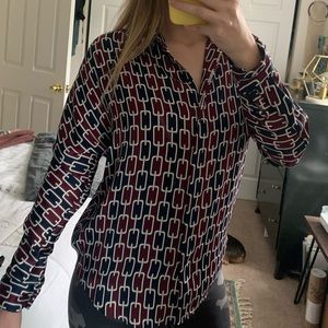 Dolman Full Button Up Shirt